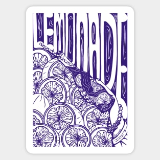 summer lemonade Sticker